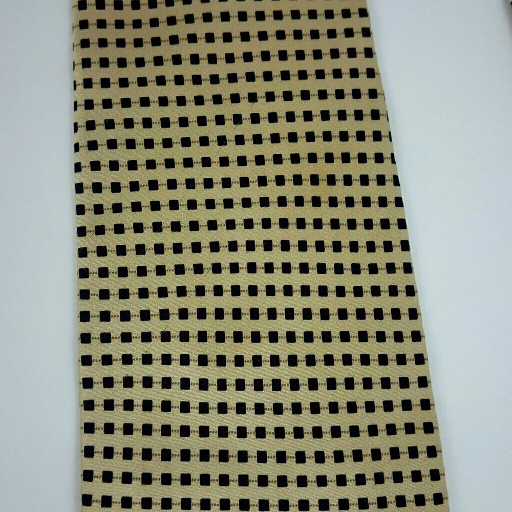 Bergamo New York Yellow Silk Men's Tie